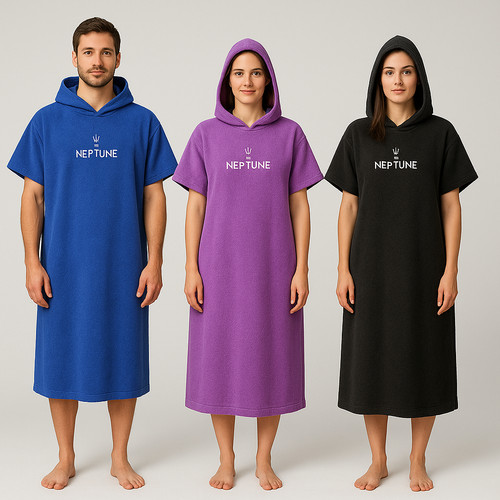 Beach wetsuit changing - wetsuit, robe