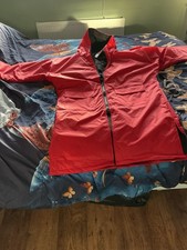 Red Waterproof thin Fleeced